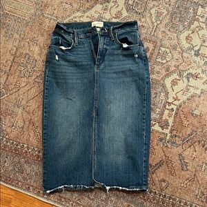 Universal Thread Blue Denim Skirt